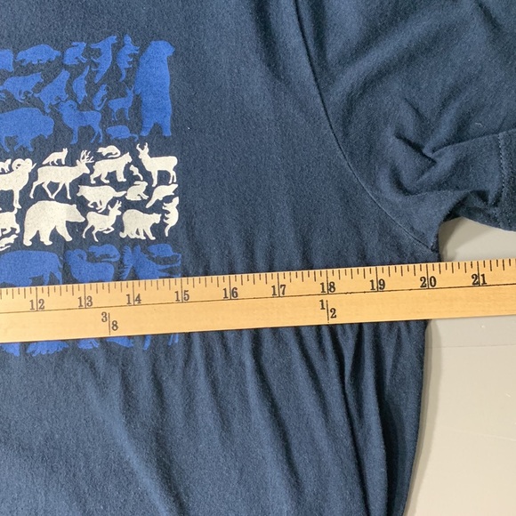 Colorado Caliber Wildlife Flag Men’s T Shirt Size L - Picture 4 of 9